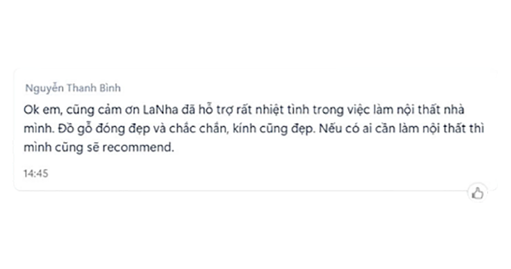 Facebook review feedback