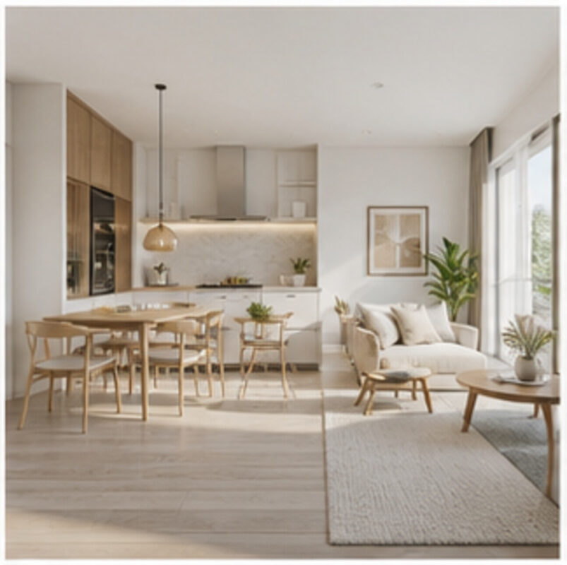 Căn hộ 3 phòng ngủ 110m² – Bắc Âu